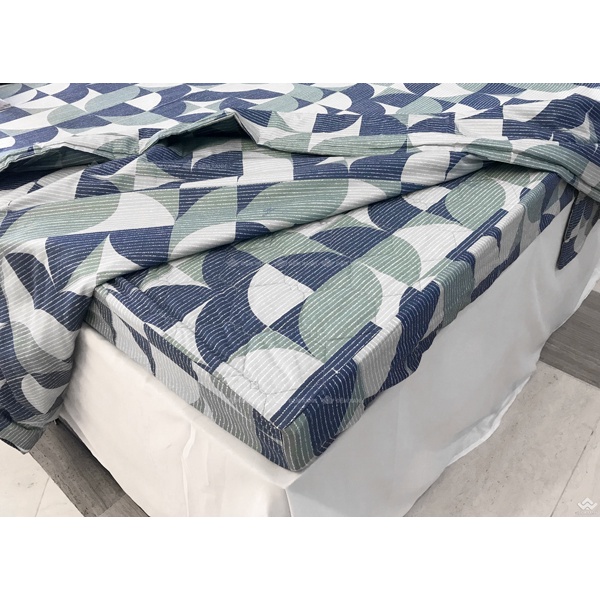 Bộ ga gối Sông Hồng Basic cotton BC22058