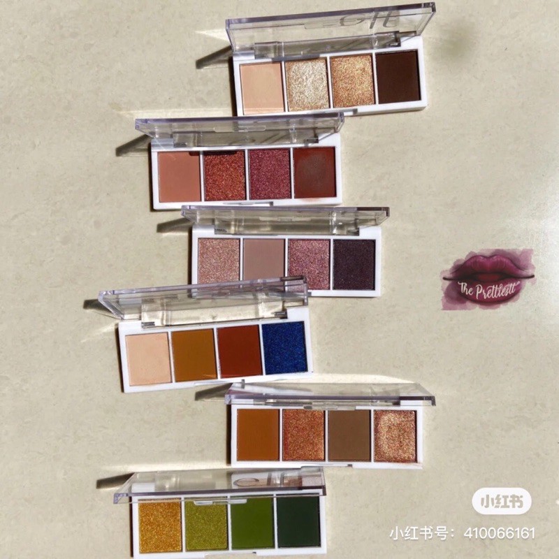 Bảng phấn mắt 4 ô ELF Bite Size Eyeshadow Palette +2% phí bán hàng
