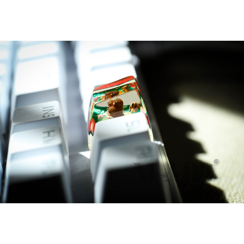 Nút bàn phím cơ resin Pokemon Dugtrio siêu dễ thương - Dugtrio Pokemon Keycaps