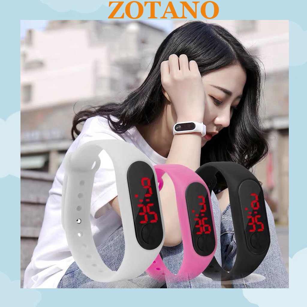 ĐỒNG HỒ THỜI TRANG NAM NỮ LED THỂ THAO DH91