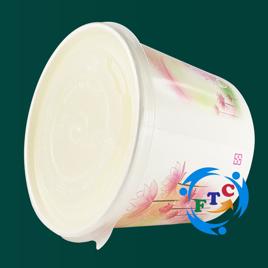 "CAO CẤP" TÔ GIẤY PO TRÁNG 2 LỚP FTC 1000ml - HỘP GIẤY ĐỰNG THỰC PHẨM DÙNG 1 LẦN | BigBuy360 - bigbuy360.vn