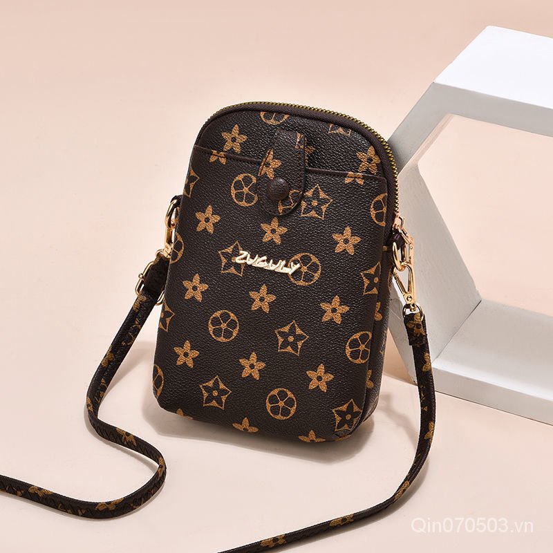 Túi Đeo Chéo Mini Dùng Đựng Điện Thoại Và Chìa Khóa Thời Trang Cho Nữ