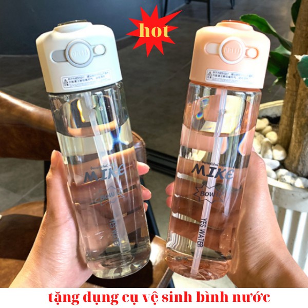 Bình nước THỂ THAO 500ML có dây loại tốt