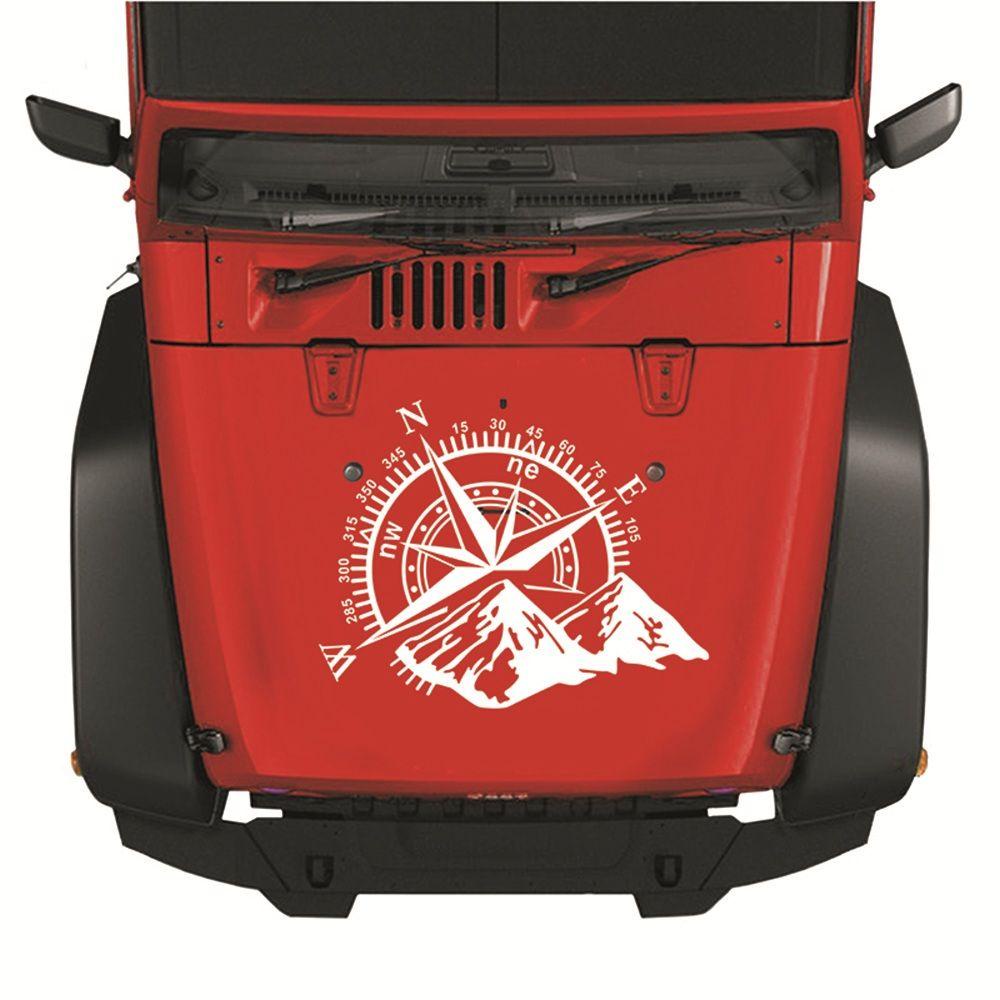 Decal DáN Trang Trí HìNh Hoa HồNg Cho Xe Hơi BTLIMER 60x50cm