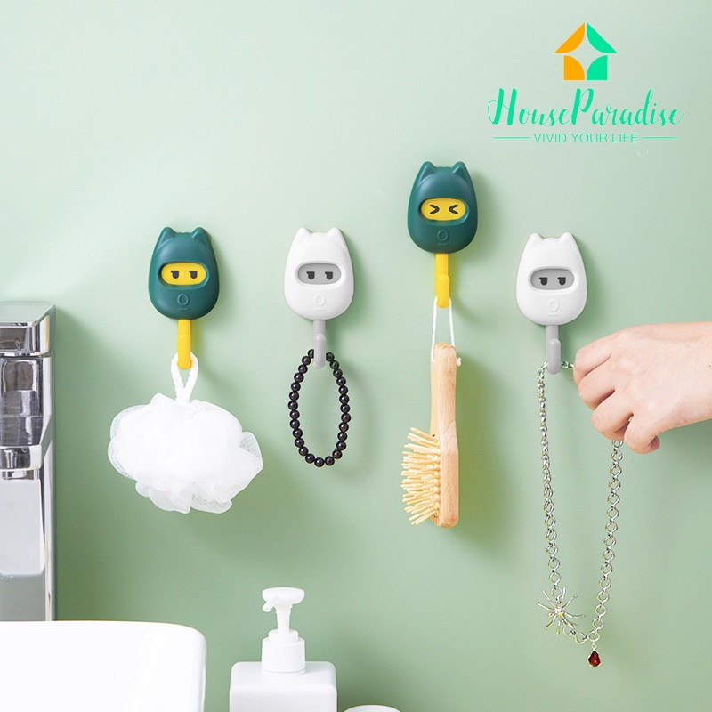 3PCS!!!Móc Treo Đồ Gắn Tường Cỡ Nhỏ Đa Năng Tiện Dụng