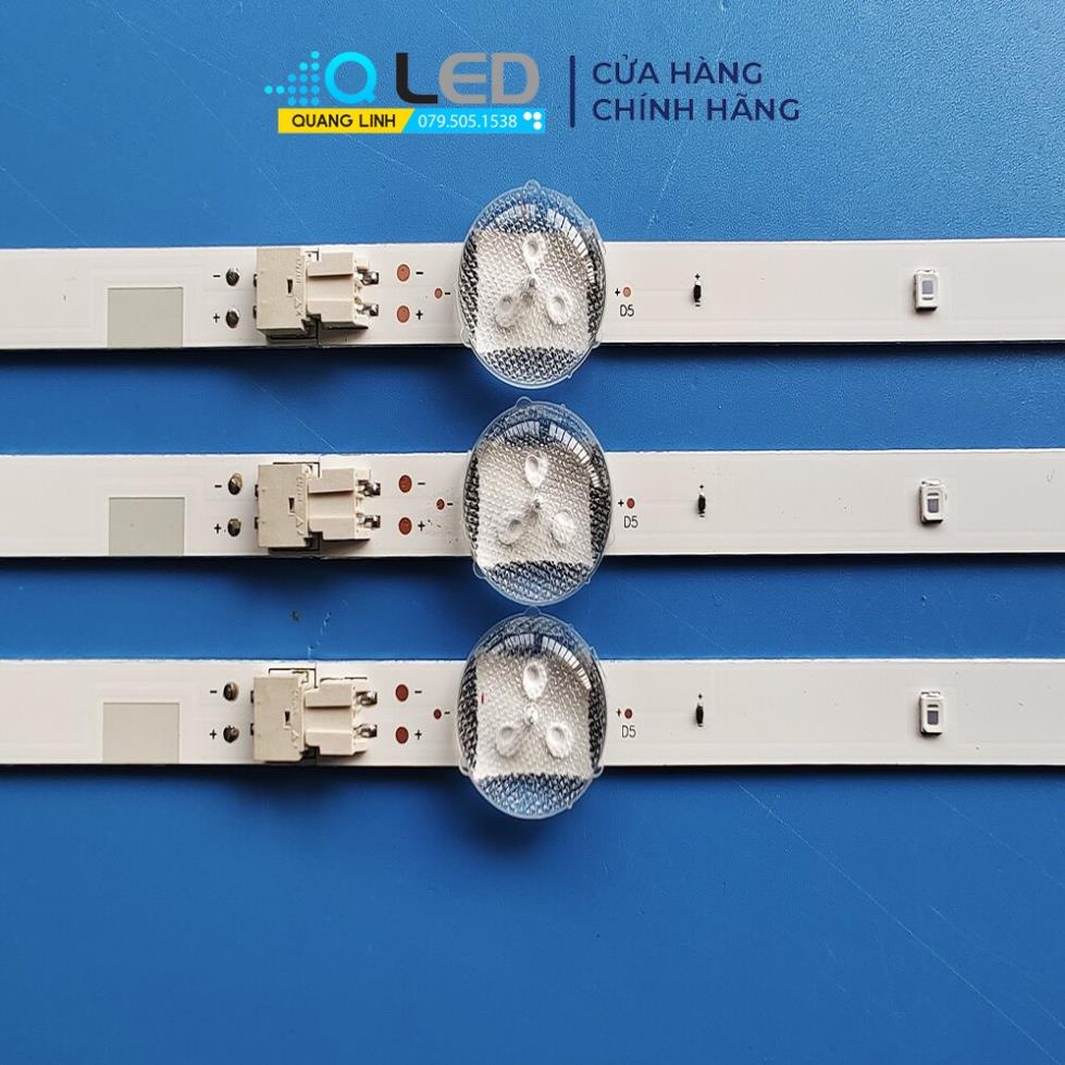 Thanh LED TIVI  Samsung 40J5000 40J5300 40J5200 40J5200AG 40J5202 40J5070  HÀNG MỚI 100% BỘ 3 THANH MỖI THANH 8 BÓNG_ 3V