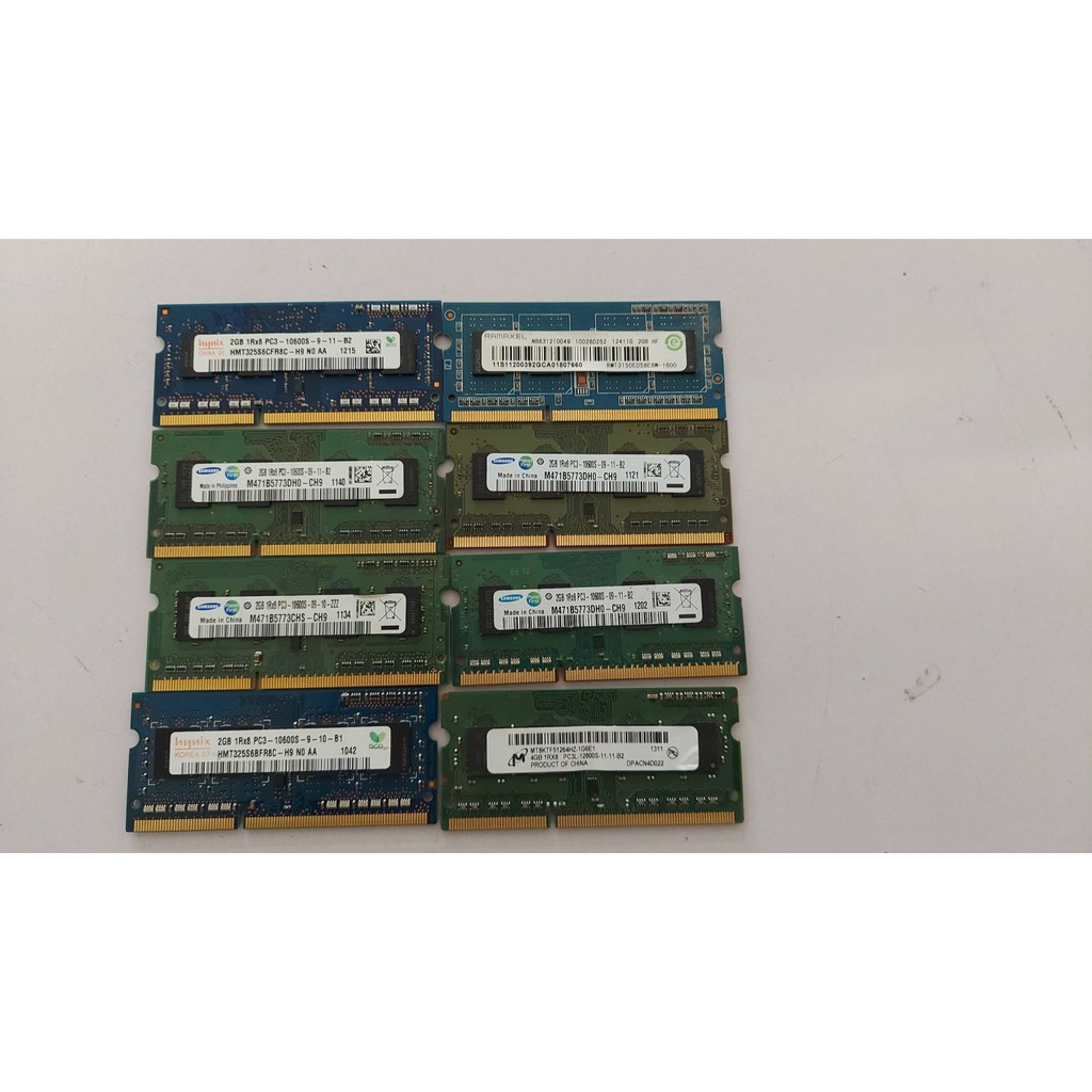 Ram laptop DDR3 2GB Bus 1066/1333/1600 MHz PC3