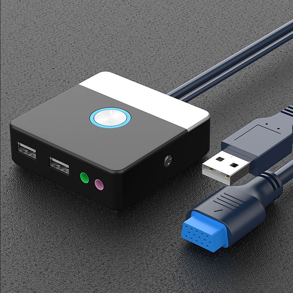 Bộ Chuyển Đổi Nguồn Điện 2 Cổng Usb Chuyên Dụng Cho Máy Tính