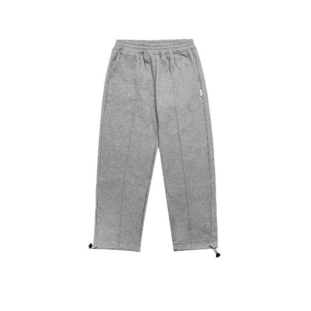 Quần jogger nam nữ unisex thể thao ZUTEE Quần nỉ da cá ống rộng dây rút bo chun