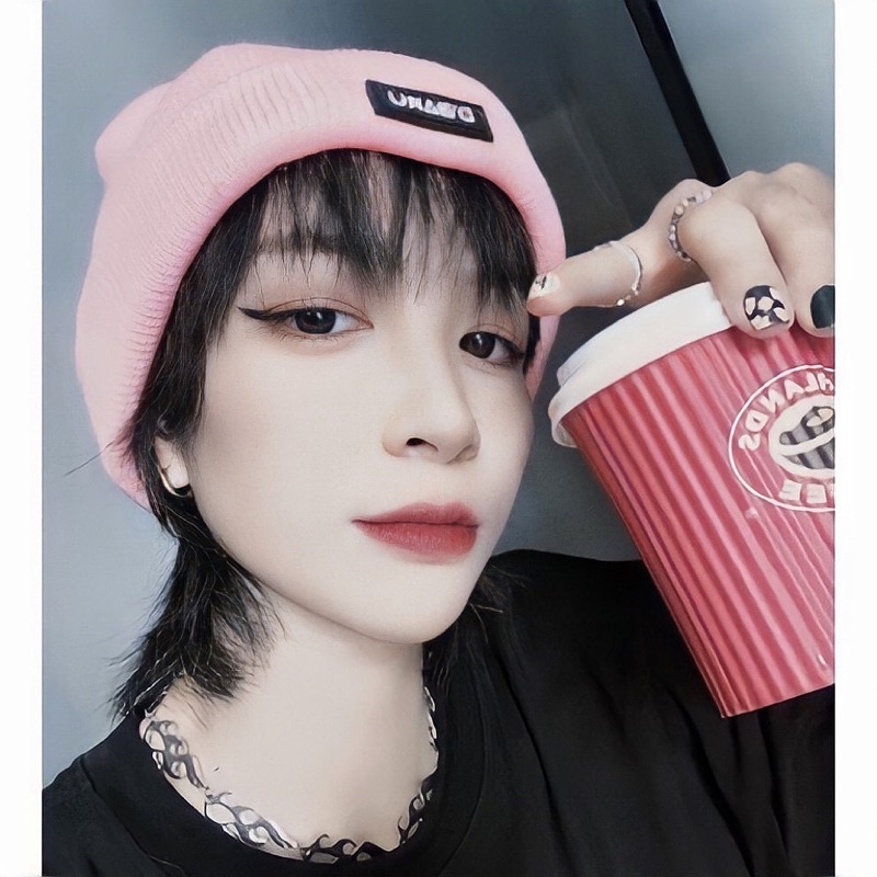 Nón len Beanie D'BAKU BASIC LOGO