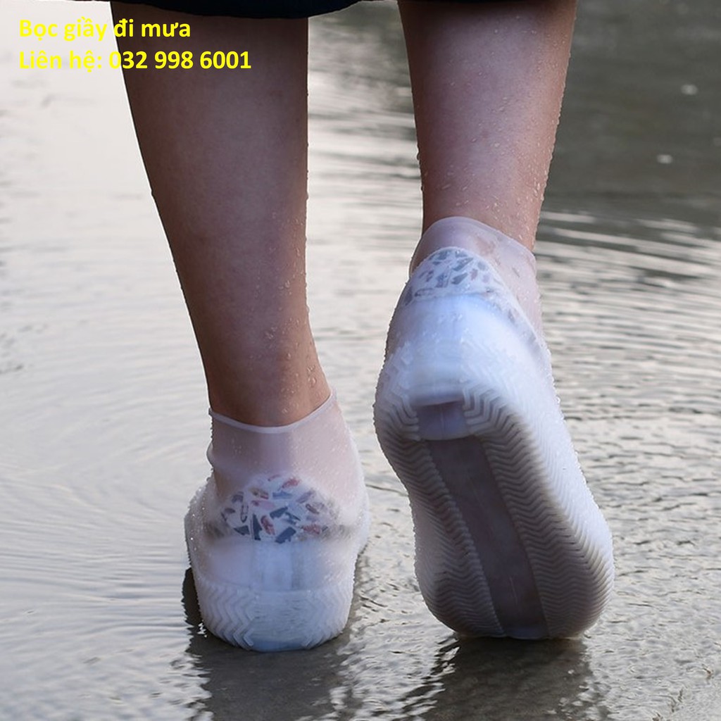Bọc giày đàn hồi đi mưa Silicon siêu tiện lợi (có Video hướng dẫn) kinhchemat | BigBuy360 - bigbuy360.vn
