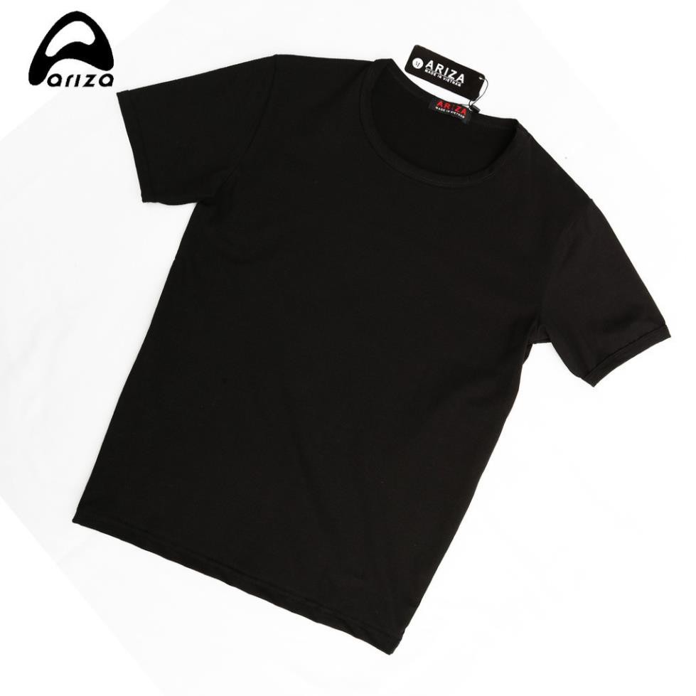 Áo thun cộc tay nam body Ariza cotton thoáng mát hè đảm bảo chất cotton 100% thấm hút mồ hôi tốt