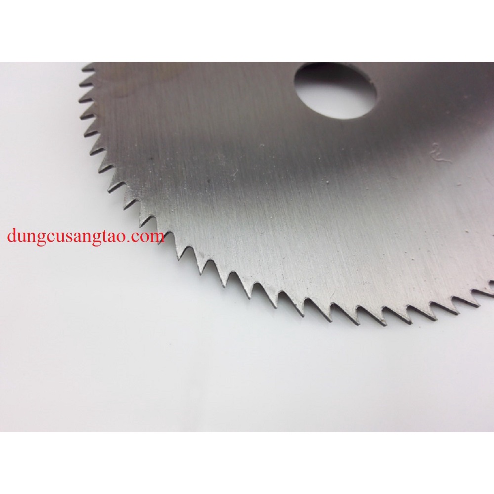 Đĩa cắt gỗ răng mịn D110mm lỗ 16mm/ cắt gỗ, nhựa, mica