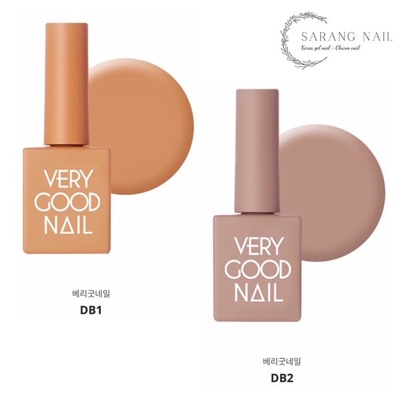 Sơn Very Good Nail chính hãng Hàn Quốc tone Nâu Down Beige
