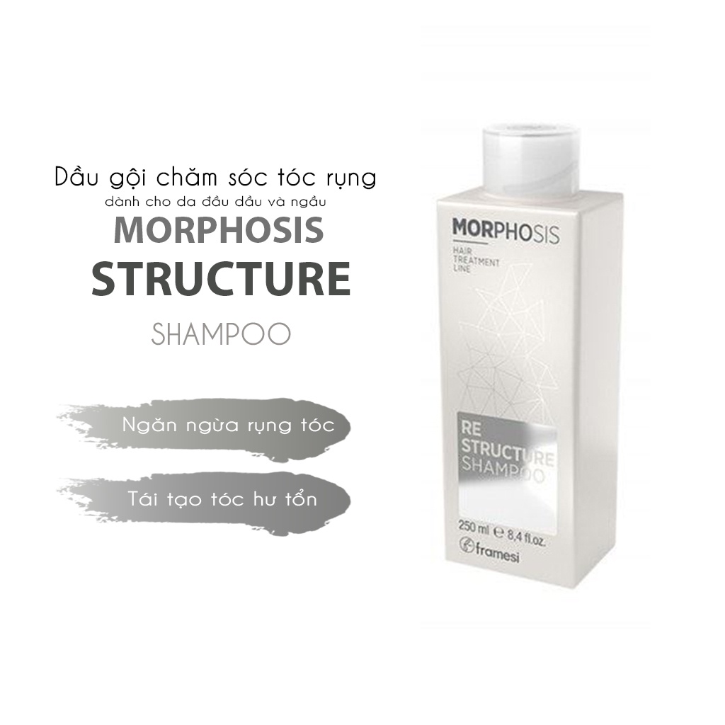 Dầu gội tái cấu trúc tóc hư tổn Morphosis ReStructure Shampoo - Anta Nail