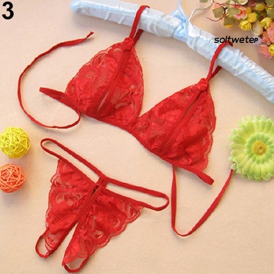 Bộ đồ lót ren trong suốt gợi cảm quyến rũ cho nữ