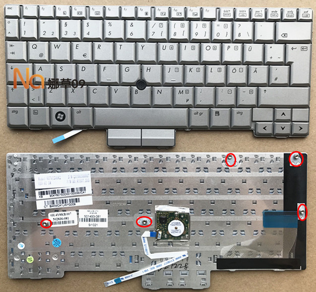 Sổ Tay Hp Elitebook 2710p 2710 2730 2730p Kèm Chìa Khóa