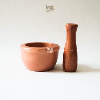 Bộ chày cối gỗ nhà bếp