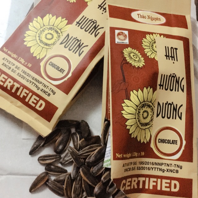 Hạt Hướng Dương vị Socola gói 120gr