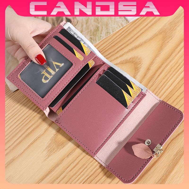 Ví nữ ngắn cầm tay mini nhỏ gọn cao cấp đựng tiền cute giá rẻ NG5