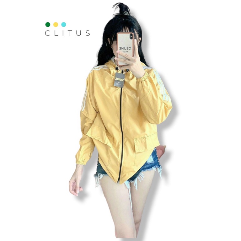 Áo Khoác Dù Nữ 2 Lớp Túi Nắp Siêu Đẹp - CLITUS FASHION