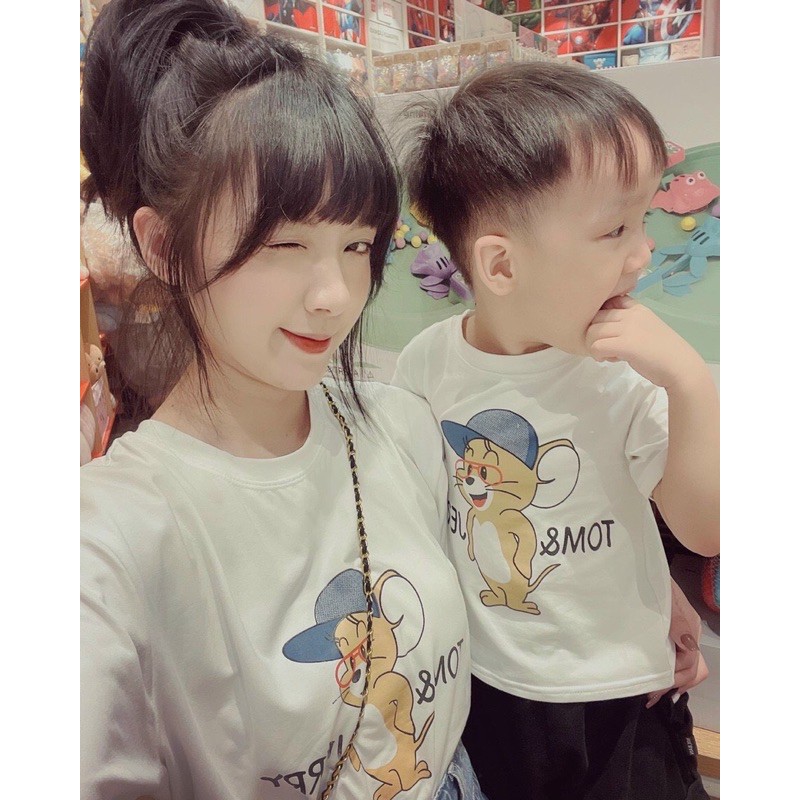 SET ÁO ĐÔI MOCKEY MẸ CON SIÊU YÊU 😍