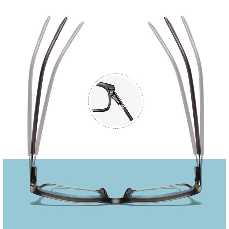 Kính đọc sách chống ánh sáng xanh mới của nam giới Kính đọc bảo vệ bức xạ ống kính nylon chất lượng cao