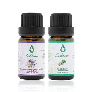 [Combo Tình Cha] Tinh dầu Lavender Tây Ban Nha và Tinh dầu Sả Java – thơm phòng, khử mùi hôi, giảm căng thẳng.