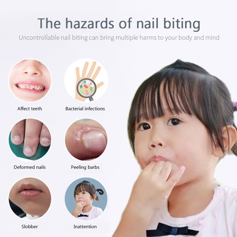 Có Vị Đắng Giáp Nước, Chống Trẻ Cắn Móng Tay, Không Chứa BPA/Đựng Rượu, chống Hút Ngón Tay Cái Sơn Móng Tay Cá Tuyết