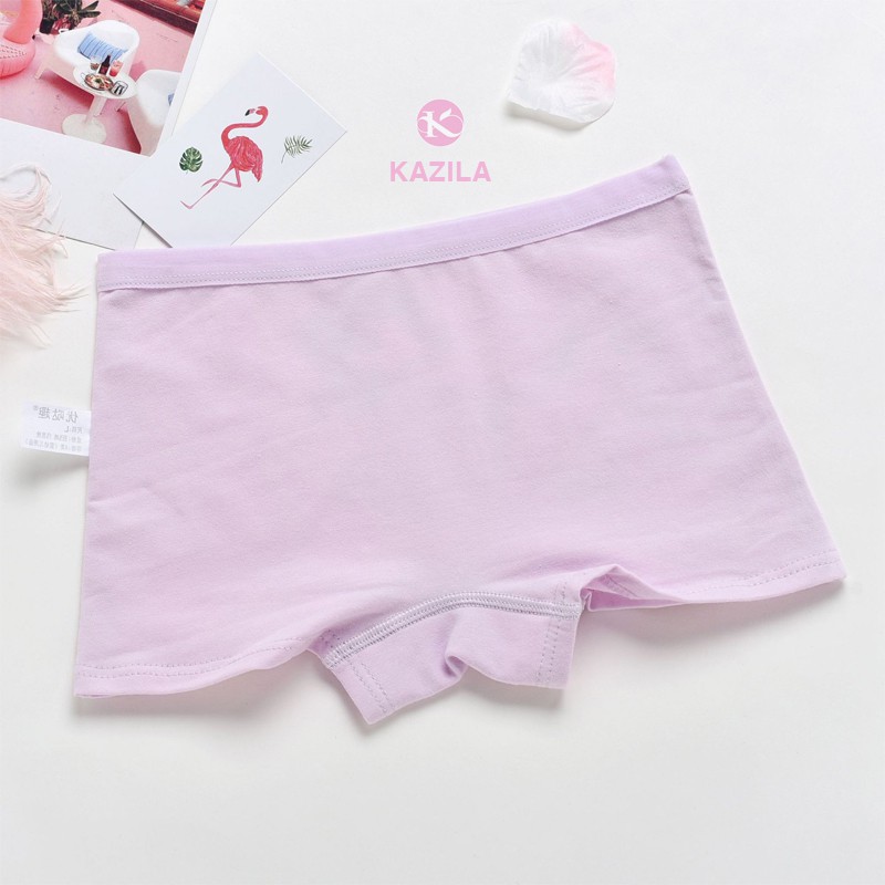 Quần chip đùi bé gái cotton tinh khiết hạng A, quần lót bé gái công chúa cưỡi ngựa Kazila QDG3