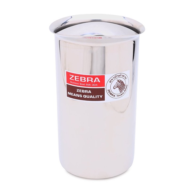 Ca nước inox 304 Zebra có nắp 1.9L 115012