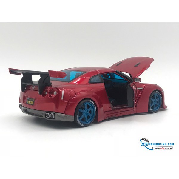 Xe Mô Hình Nissan GT-R 1:24 Maisto ( Đỏ )