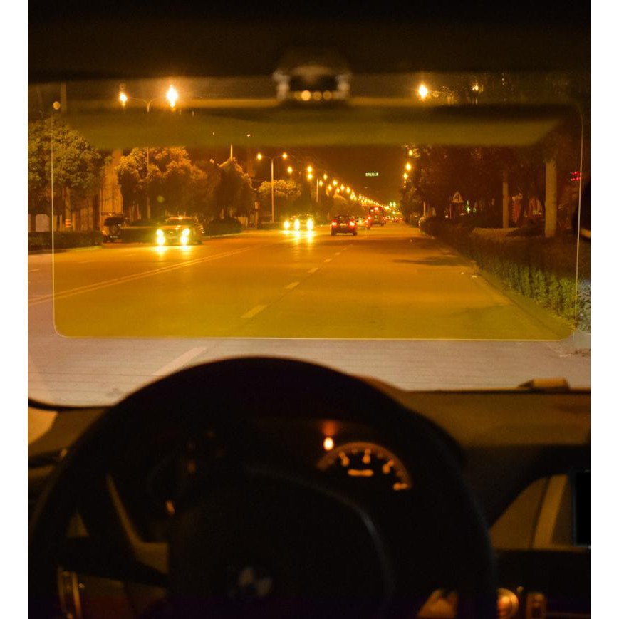 Bộ kính chống chói ngày và đêm LOẠI CAO CẤP xe hơi ô tô cả ngày và đêm