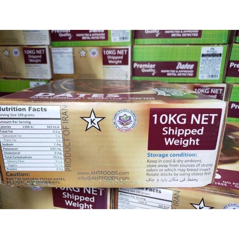 500g Chà là rời dẻo mềm Ai Cập