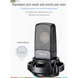 Micro thu âm condenser 48v Takstar TAK35