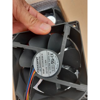 Quạt làm mát 12cm chạy điện 12v 1.3a ( NHIỀU HÃNG)