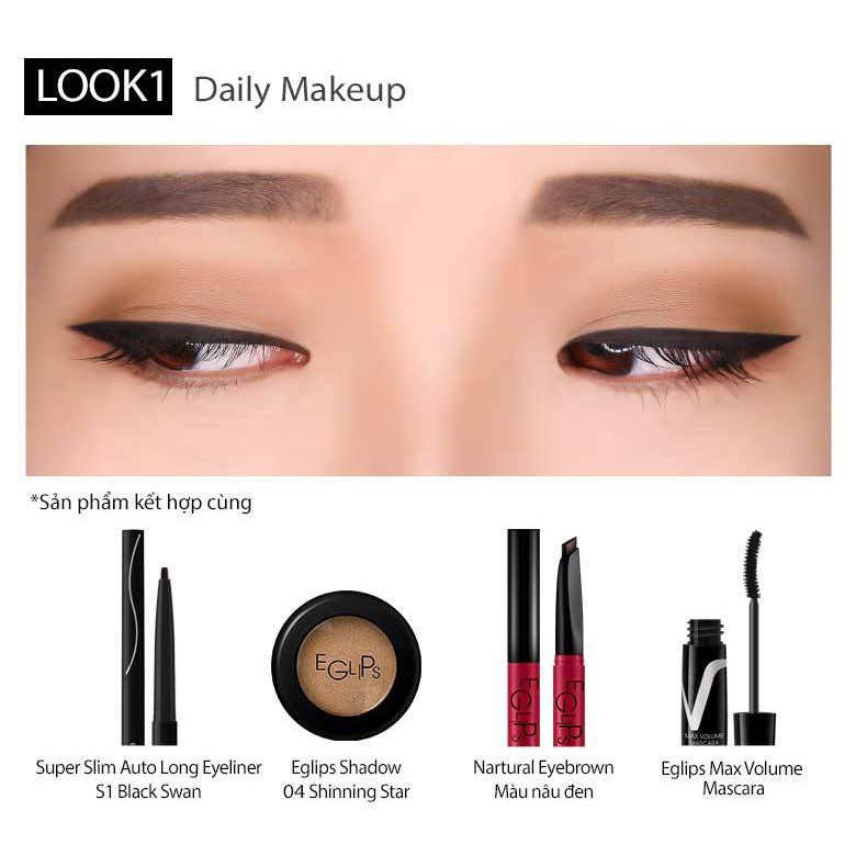 Kẻ mắt Eglips Super Slim Auto Long Eyeliner 0.12g | BigBuy360 - bigbuy360.vn