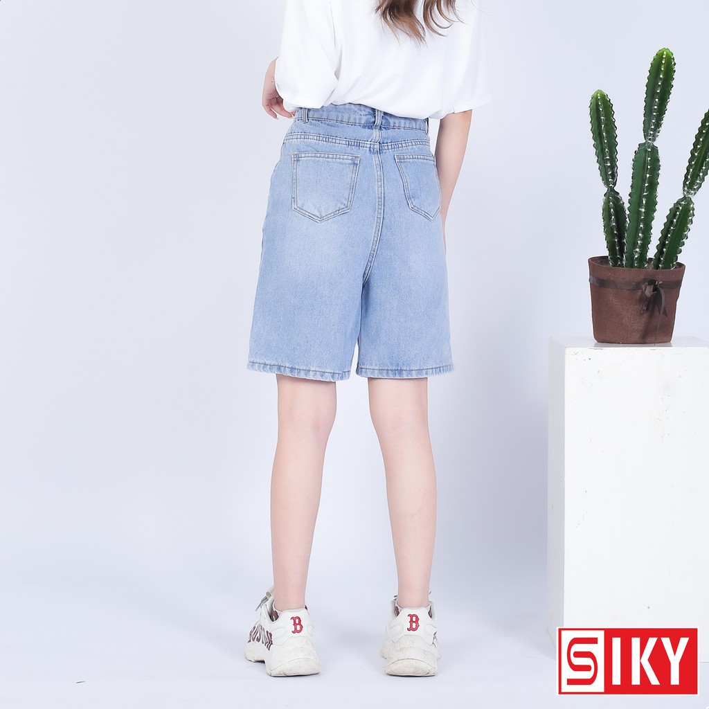 Quần Short jean nữ chất bò trơn mềm xinh xắn SJ01 | BigBuy360 - bigbuy360.vn