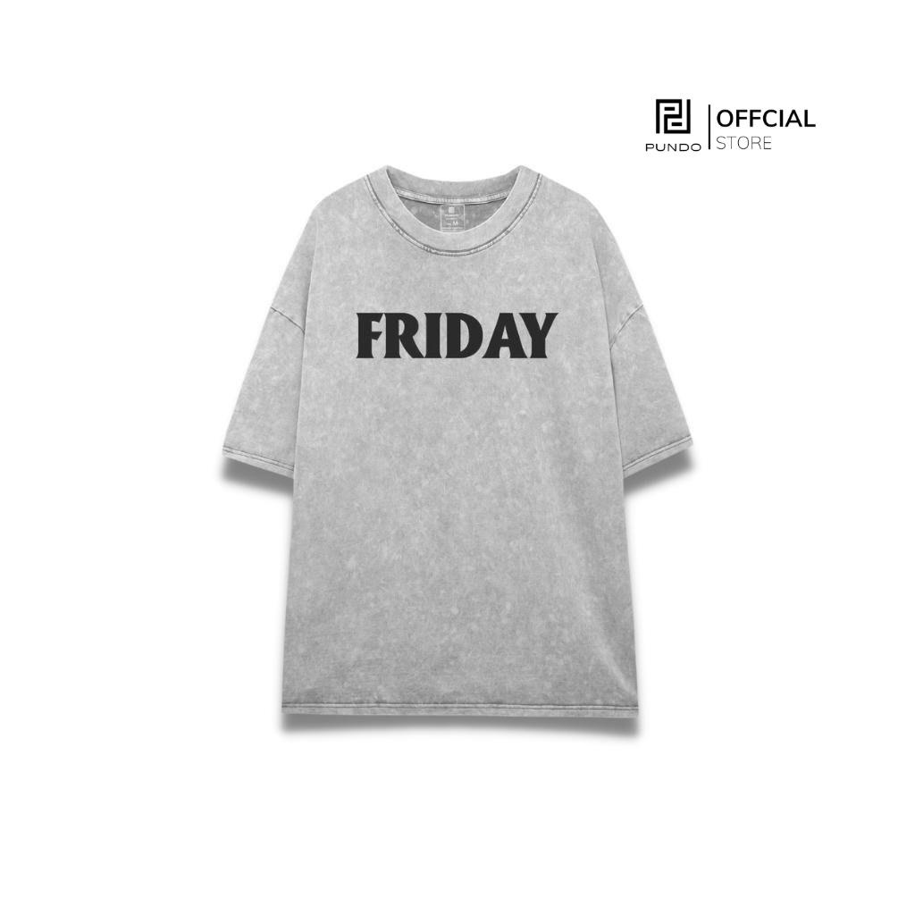 Áo thun PUNDO unisex tay lỡ áo phông ullzang size đến 95kg ATPD91