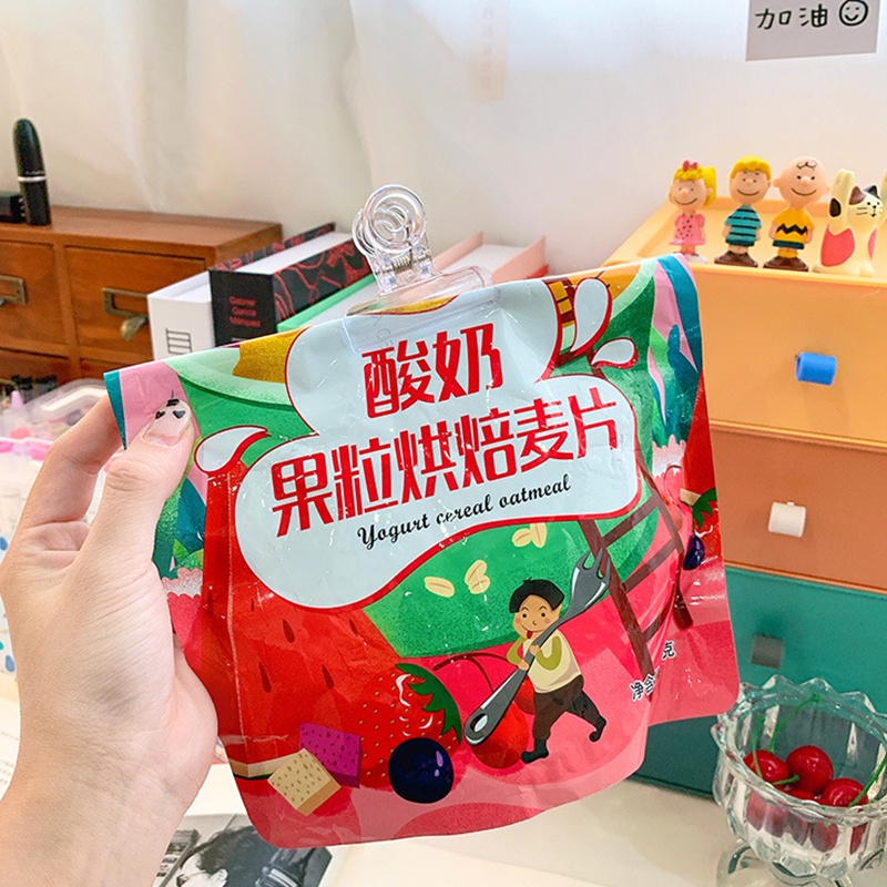 Kẹp Nhựa Trong Suốt Đuôi Dài Sáng Tạo Tiện Dụng Cho Văn Phòng