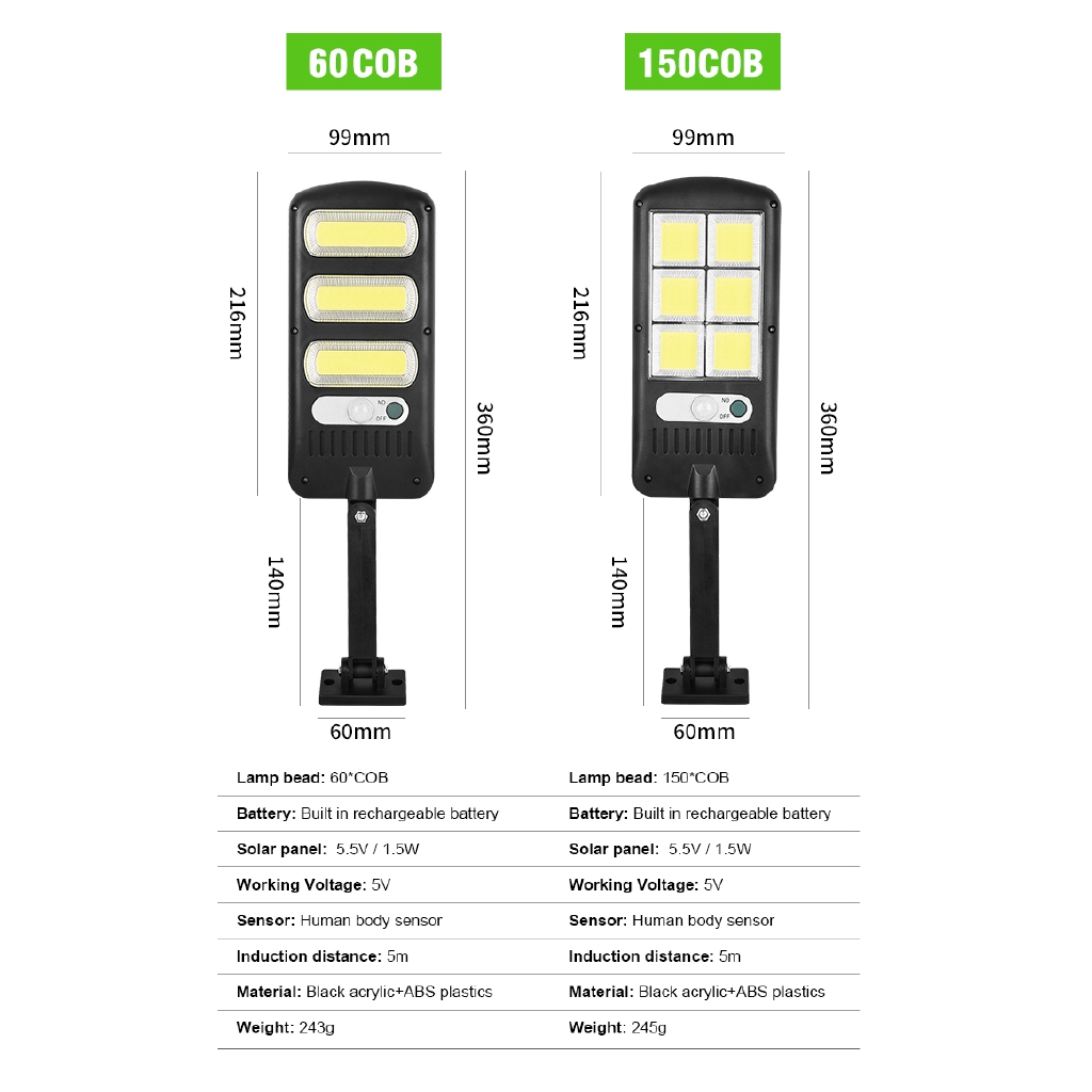 Đèn ngoài trời chạy năng lượng mặt trời chất lượng cao 40W 213