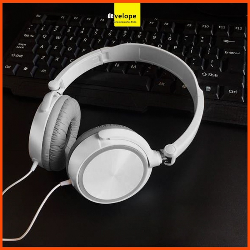 Tai nghe ốp tai tiện lợi kèm Míc S-FA009 - DEVELOPE (có thể gấp gọn)