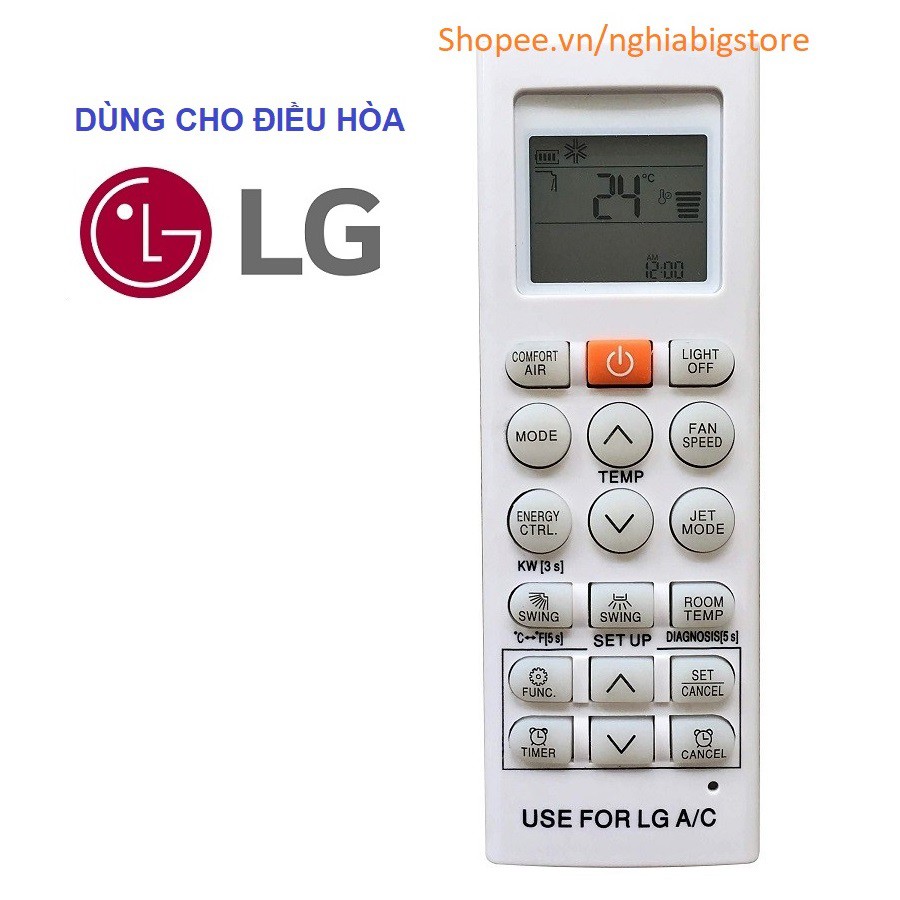 Remote Máy Lạnh LG Điều Khiển Điều Hòa AKB74955602