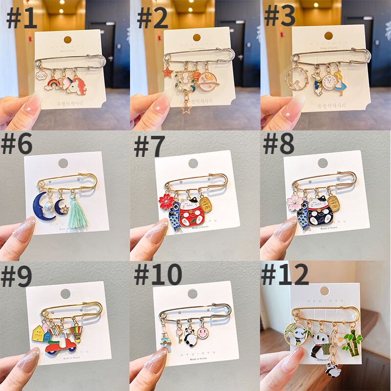 Ghim Cài Thắt Lưng Hình Thỏ Mèo May Mắn Phối Tua Rua Dễ Thương Cho Nam Và Nữ