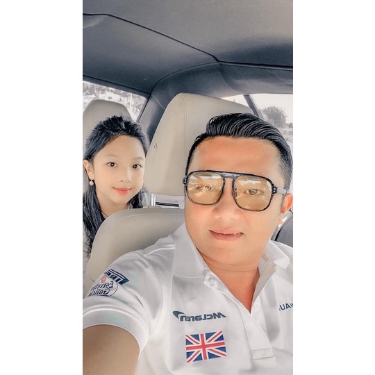 Áo thun nam có cổ F1 Mclaren thể thao cá tính, Áo phông cotton thoáng mát full size