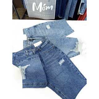 Quần jean nữ(quần ngố)[freeship] có video size S M L❣️