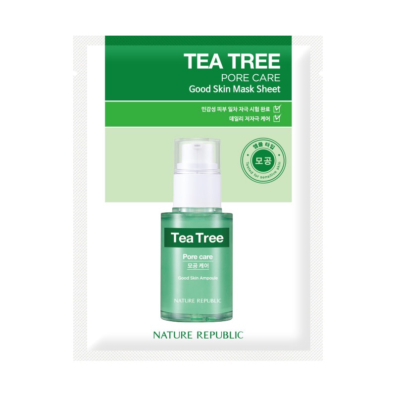 Tinh Chất Nature Republic Tràm Trà Ngăn Ngừa Mụn 30ml Good Skin Tea Tree Ampoule