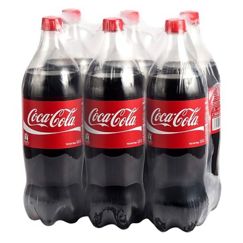 Lốc 6 chai Coca-Cola 1.5L