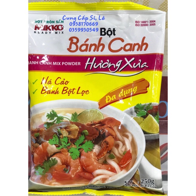 Bột bánh canh đa dụng 250gr - MIKKO HƯƠNG XƯA