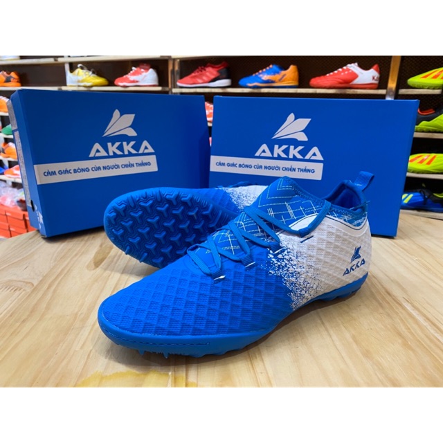 Giày đá bóng AKKA SPEED2 - Màu xanh dương mẫu mới 2020